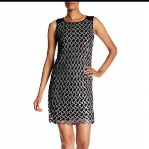 New Diane Von Furstenberg Joylyn Sequin Shift Dress